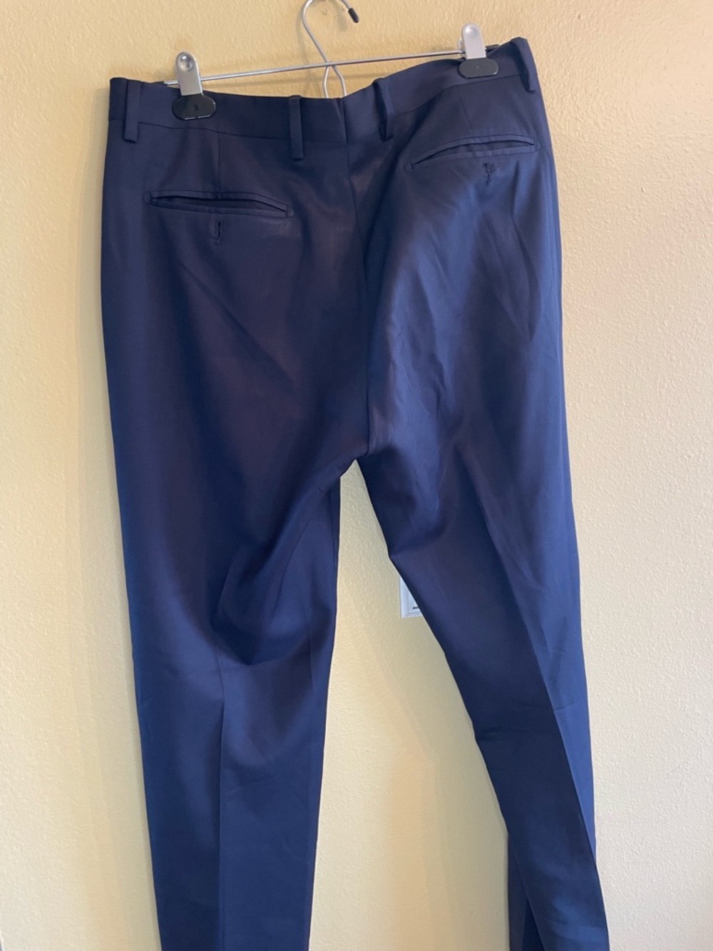 Calvin Klein Collection Deep Blue Two-Button Men's Suit - Picture 7 of 11